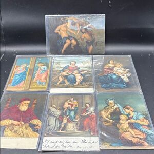 Vintage Religious Italy Postcards